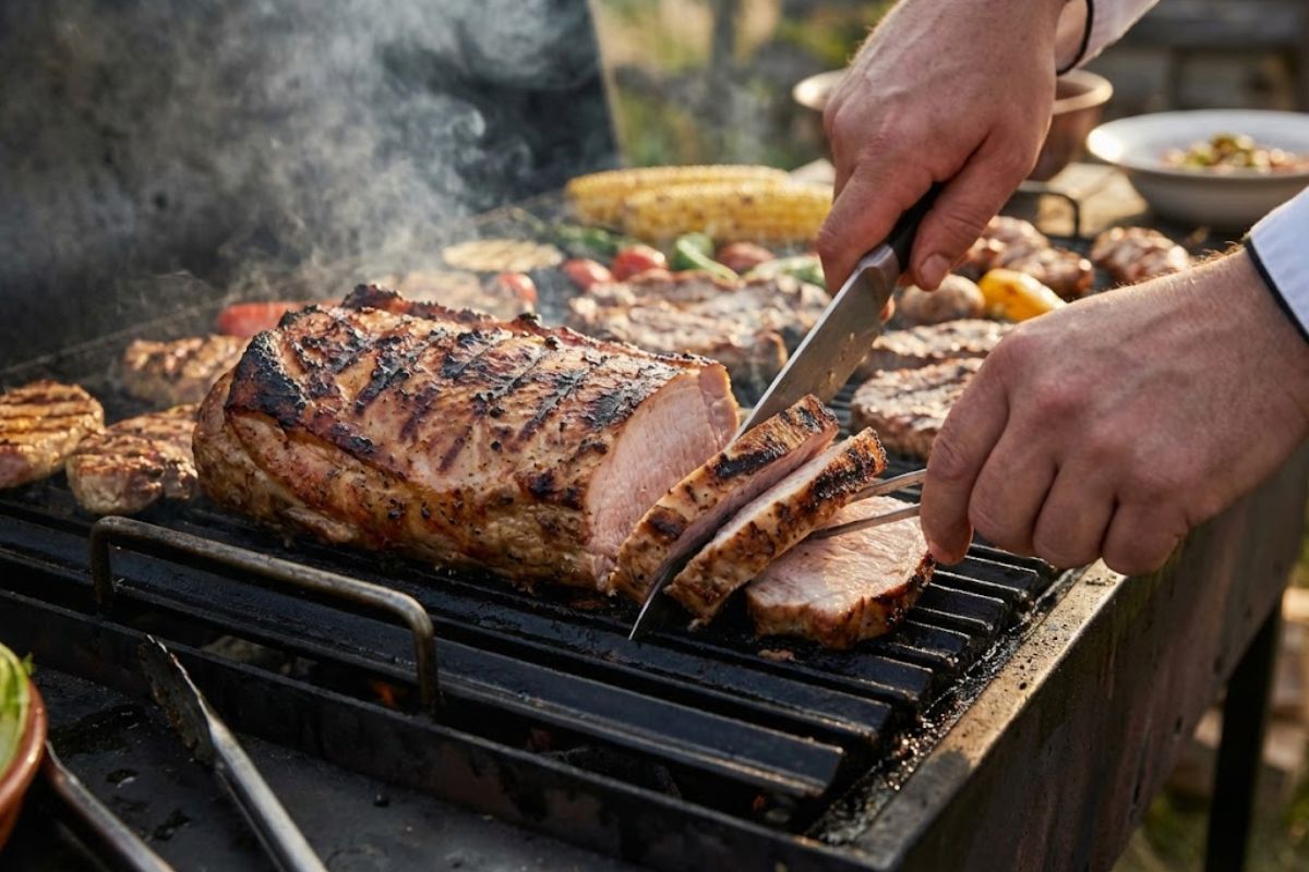 O lombo suíno virou destaque no churrasco, é corte de carne de preço baixo, funciona na grelha e substitui carnes caras com sabor e maciez.