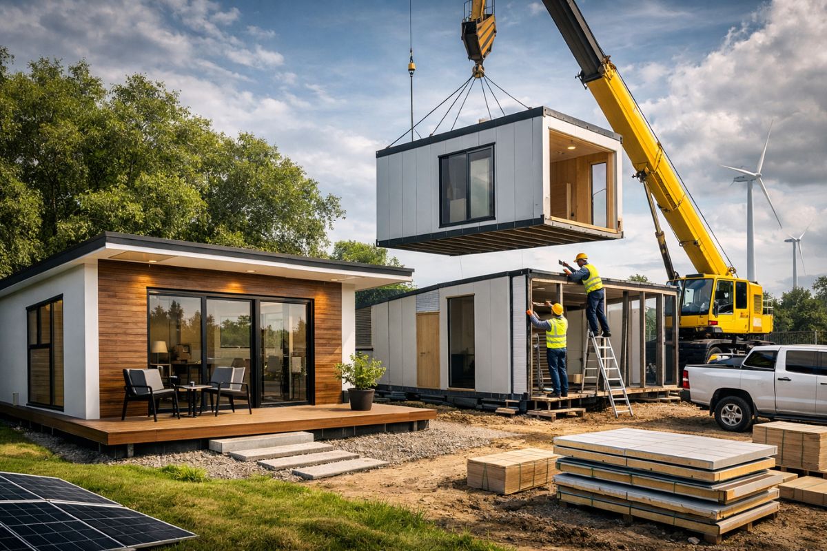 Casas pré-moldadas mudam custo da moradia e reduzem financiamento ao unir eficiência energética e entrega rápida no Brasil.