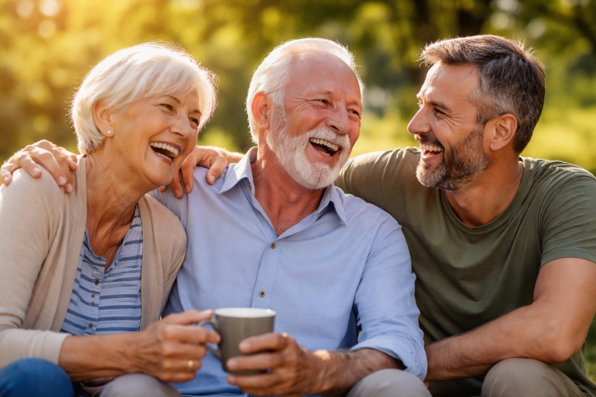 Um estudo de quase 100 anos feito por Harvard revelou que relacionamentos saudáveis superam dinheiro e status como o fator nº 1 para viver mais e com mais felicidade