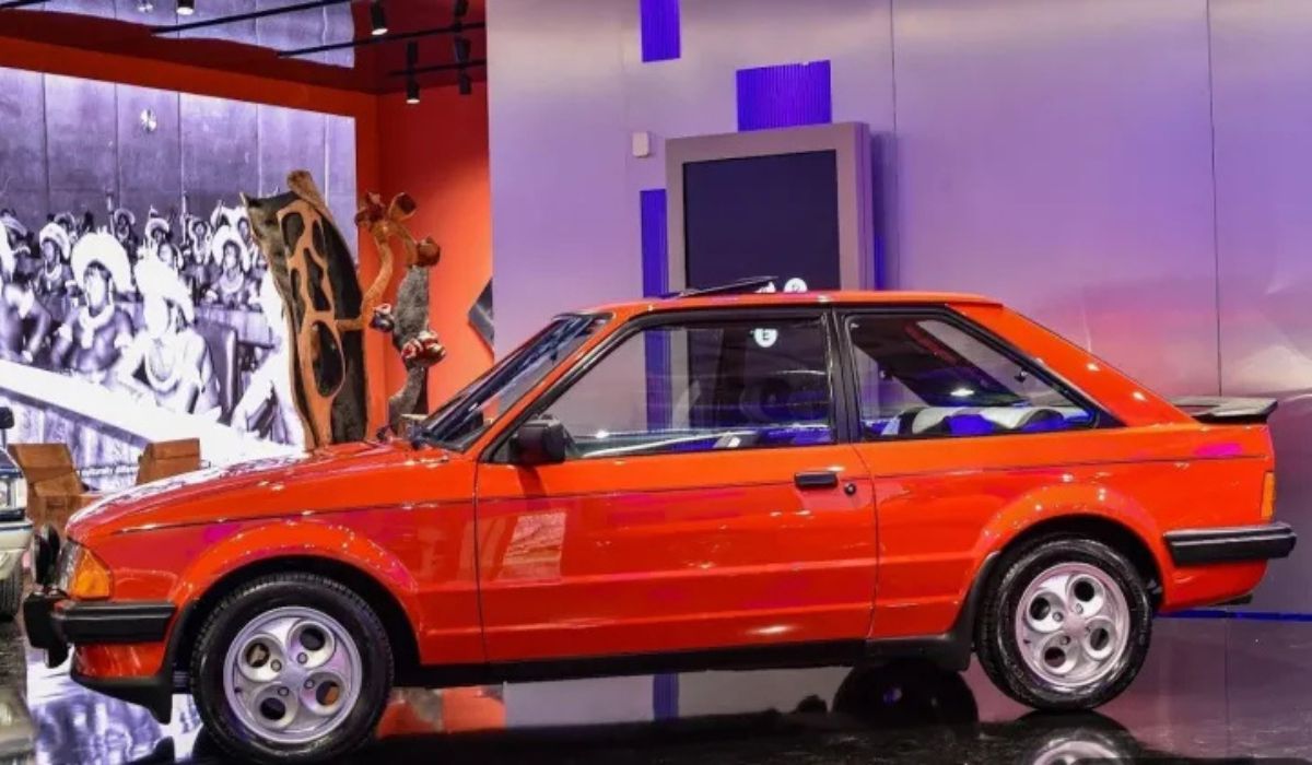 Ford Escort XR3 que perteneció a William Bonner (Imagen: Divulgación)