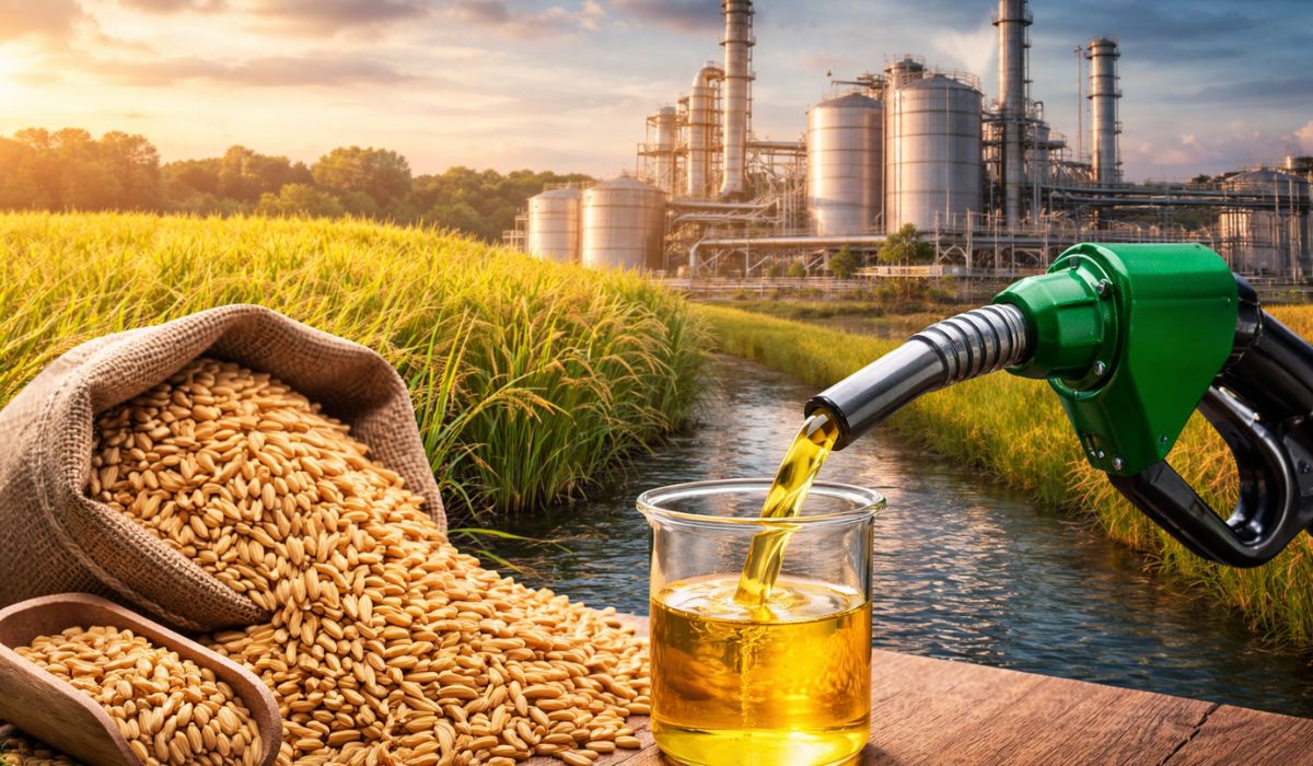 Arroz BRS AG da Embrapa pode virar etanol e ração, reacendendo debate sobre renda e biocombustível no RS. Entenda o cenário.