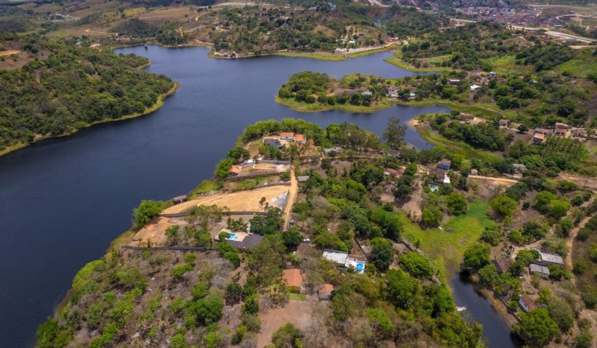 Vista aérea de Paudalho, municipio del Grande Recife, que está en la área del Acuífero Beberibe. Foto: Getty Images