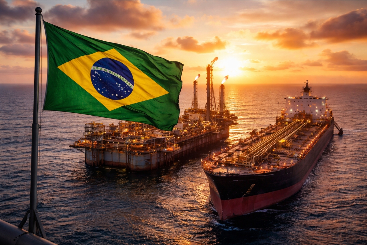 O Brasil bateu um recorde histórico em 2025 ao vender muito mais petróleo do que comprou, gerando quase US$ 30 bilhões de saldo positivo e entrando de vez no grupo dos grandes do petróleo mundial