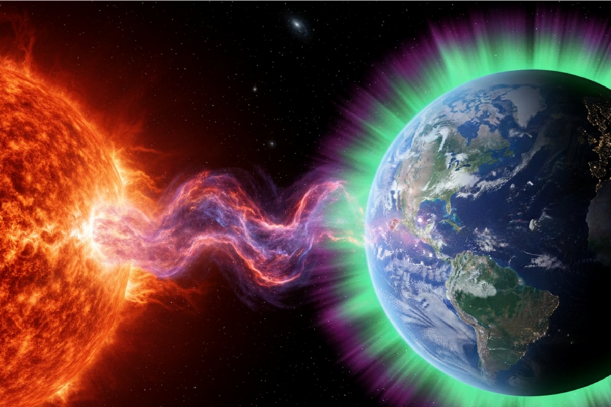 O despertar do sol: o impacto das tempestades geomagnéticas em 2026 que podem influenciar sistemas de navegação, telecomunicações e redes elétricas