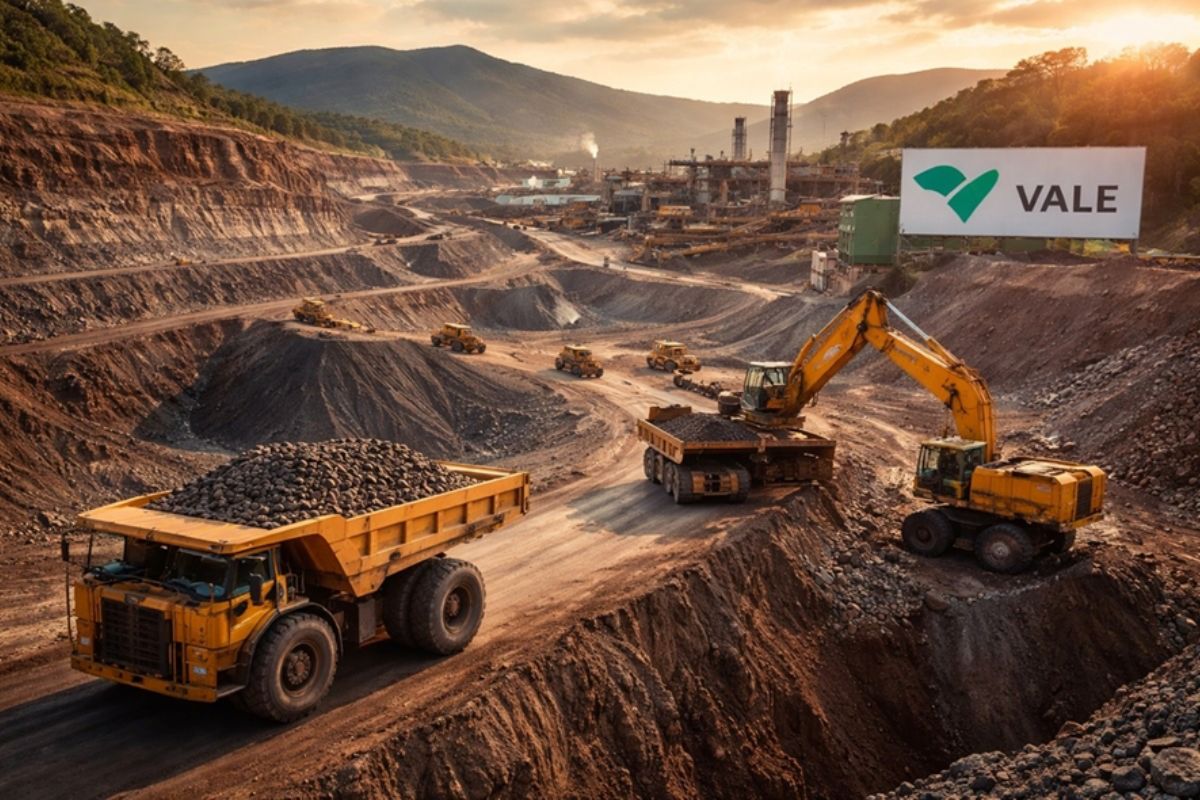 A maior empresa de mineração do Brasil registra prejuízo de US$ 3,8 bilhões no fim de 2025 e assusta o mercado, mas um detalhe muda a história: a operação seguiu forte, com mais produção e muito dinheiro entrando em caixa