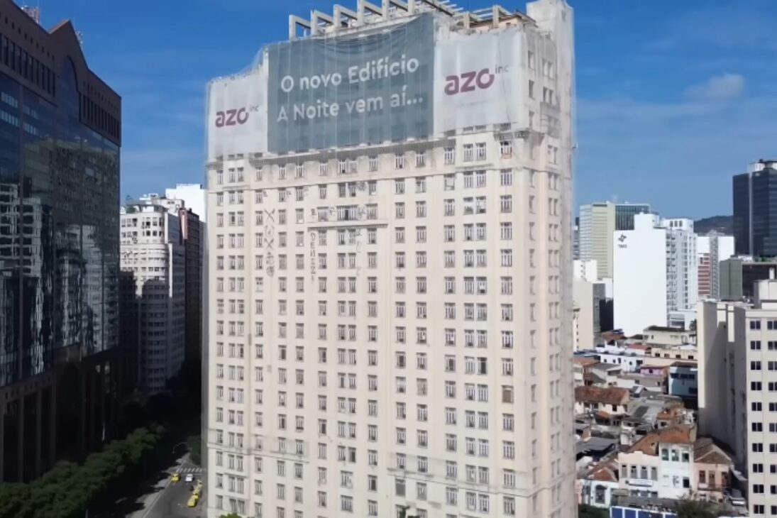 Edificio A Noite en la Plaza Mauá renace como residencial de lujo en el centro de Río, ligado al Reviver Centro y abierto al público.