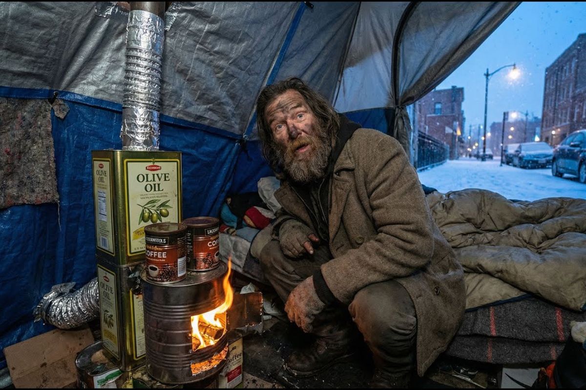 pessoas sem-teto no frio: papelão, mylar, umidade e isolamento térmico explicam perdas de calor, condensação e riscos por trás da sobrevivência urbana.
