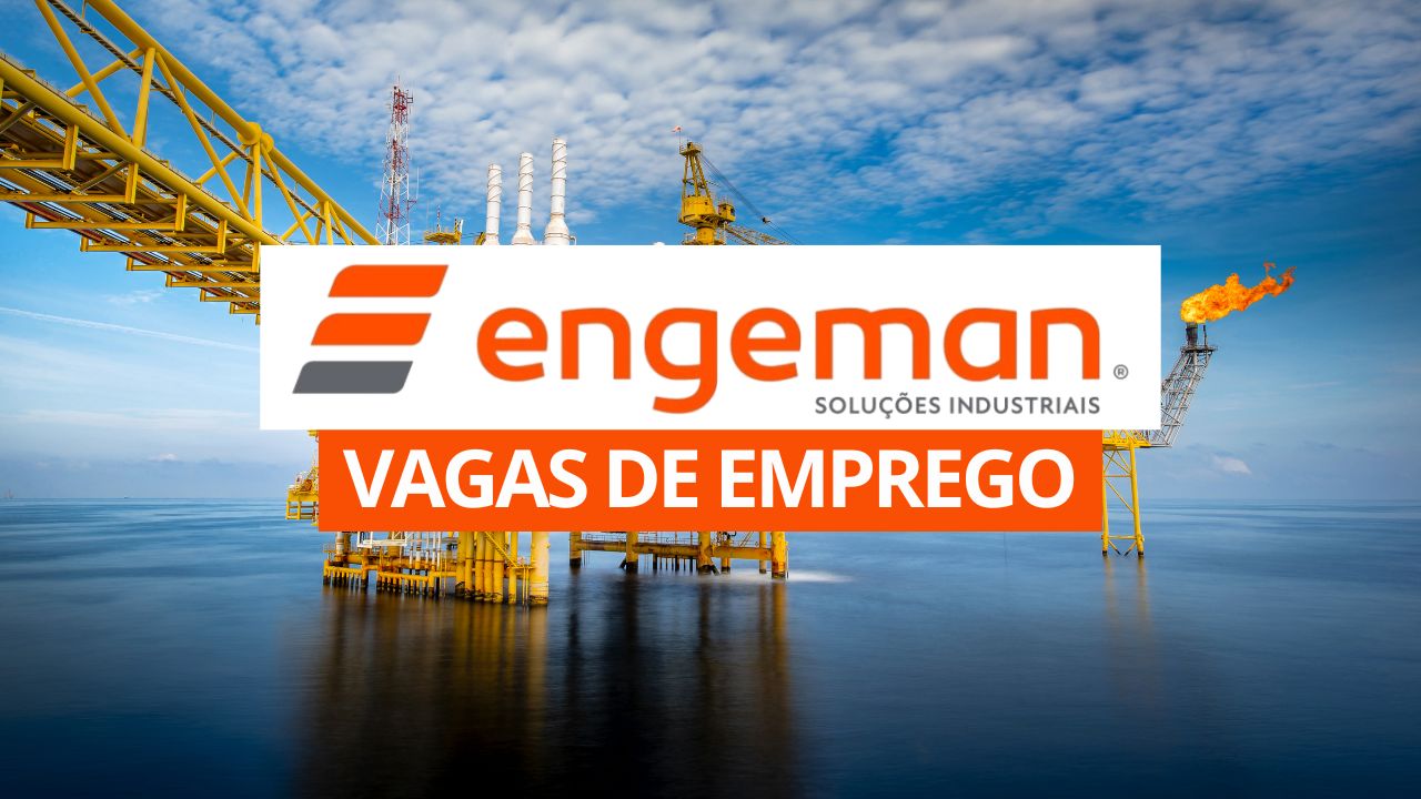 Engeman anuncia vagas offshore em Macaé - RJ, com diversas funções técnicas, benefícios atrativos e trabalho em escala 14X14.