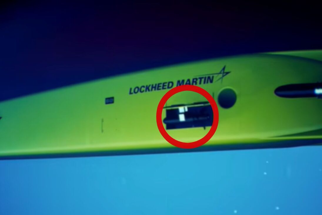El Drone Submarino Lamprey De Lockheed Martin Es Un Drone Furtivo Que Se Adhiere A Barcos Y Comanda Vehículos No Tripulados En Ataques Escondidos En El Mar.
