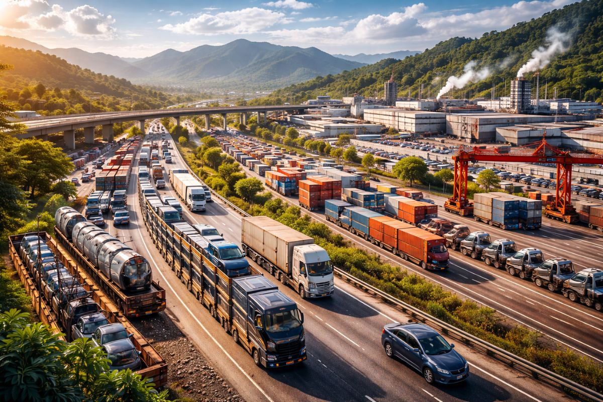 Enquanto manchetes mostram caos, eixo da Dutra no interior do Rio vira motor escondido do Brasil, com montadoras, aço, logística forte e PIB que sustenta o estado inteiro em silêncio