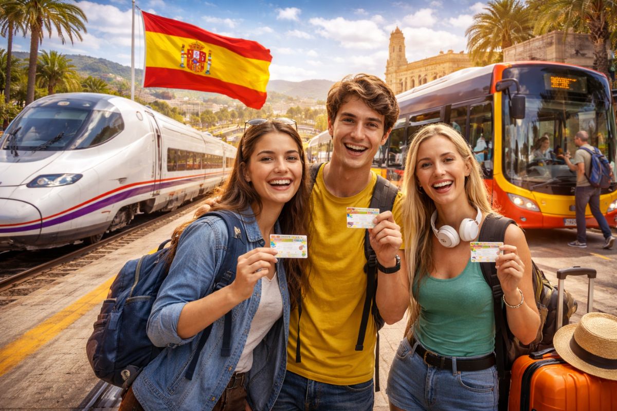 Na Espanha, o Passe Nacional de Transporte permite que jovens viagem por trens e ônibus pagando uma mensalidade fixa, incentiva a troca do carro pelo transporte coletivo e transforma a mobilidade em política pública mais acessível em todo o país.