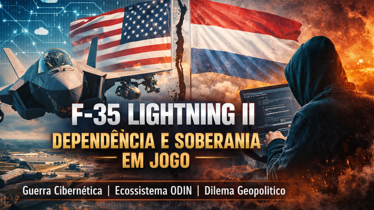 Debate sobre o F-35 Lightning II expõe os limites da soberania operacional e reforça preocupações com a dependência estratégica dos EUA.