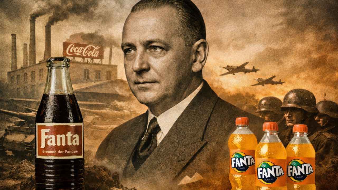 A história corporativa da Fanta começou na Alemanha nazista, quando a Coca-Cola buscou sobreviver aos embargos da guerra.