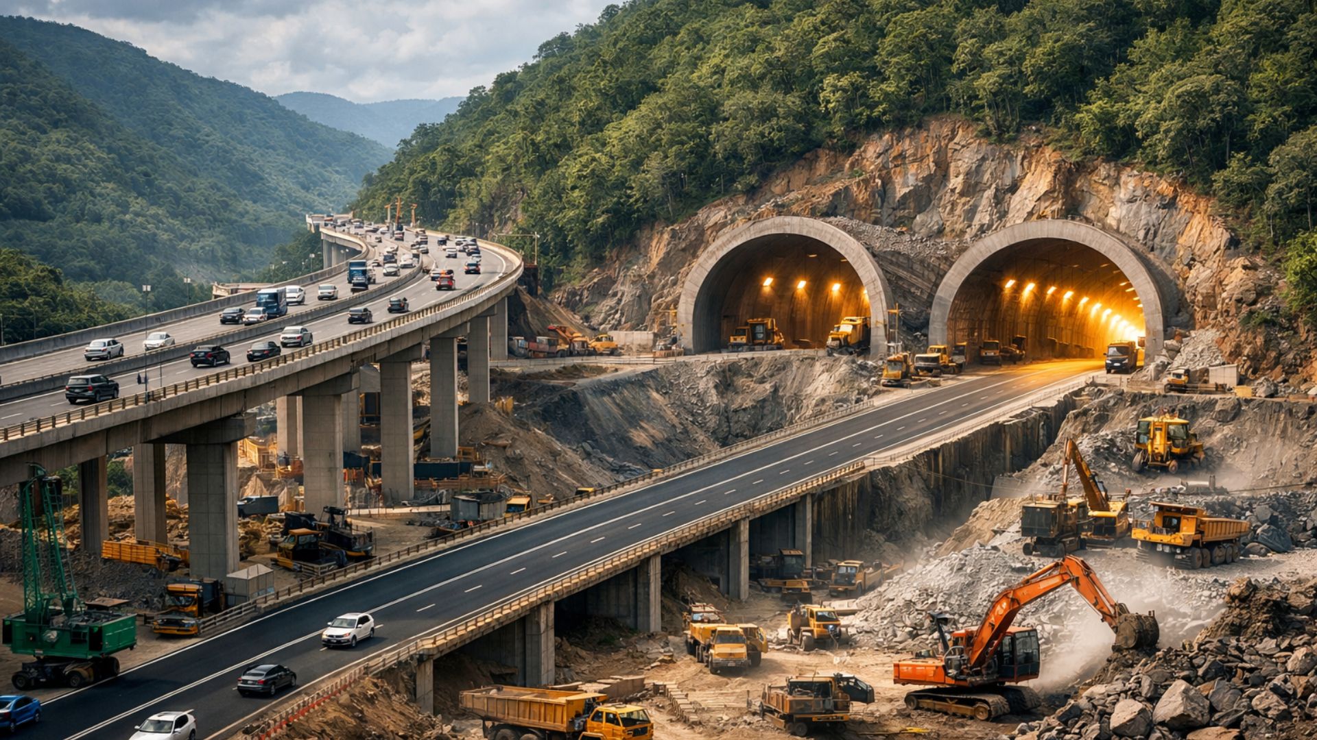 Governo Lula anuncia dois túneis no Morro dos Cavalos, na BR-101, com investimento de até R$ 3 bilhões e mudança na concessão da rodovia.