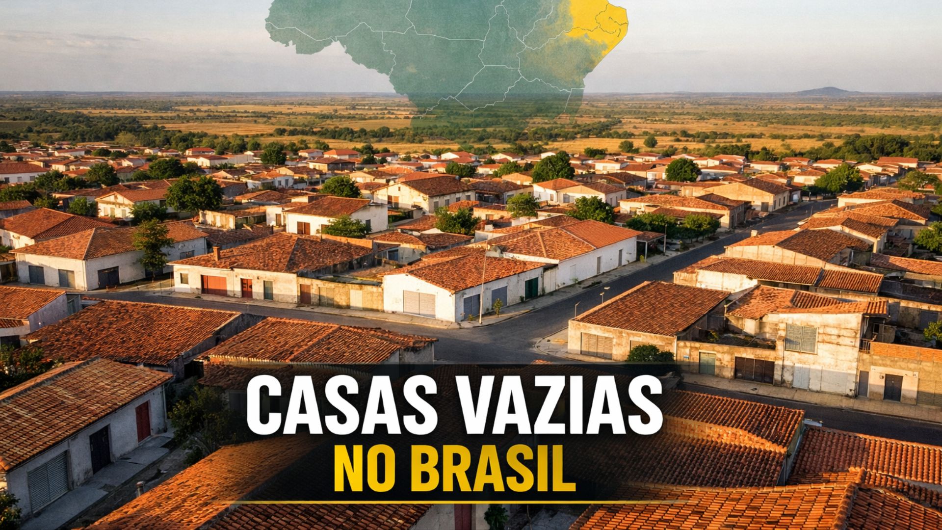 Cidade do interior do Ceará lidera ranking do IBGE com maior percentual de casas vazias do Brasil, segundo dados oficiais do Censo.
