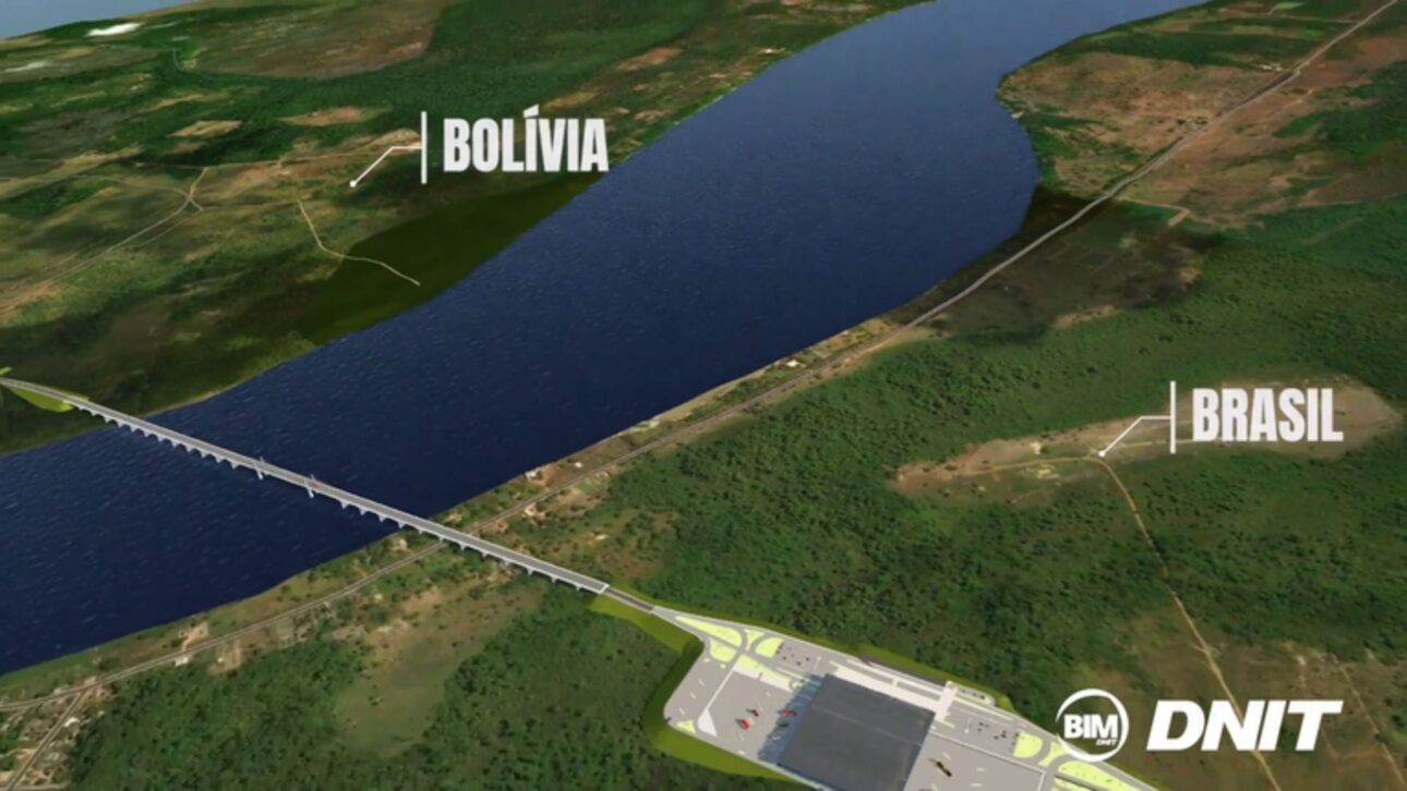 Puente Binacional Entre Brasil y Bolivia Tendrá 1,22 km, Inversión de R$ 421 millones y Promete Cambiar el Cruce Entre Guajará-Mirim y Guayaramerín.
