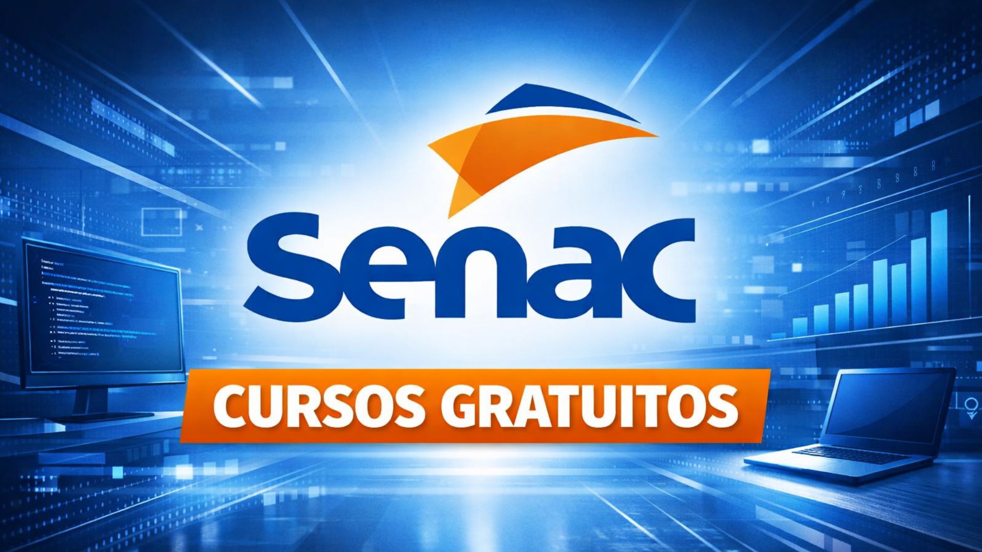 Senac abre mais de 600 vagas em nova unidade tecnológica em Cuiabá, com cursos gratuitos e com bolsa em IA, programação e gestão.