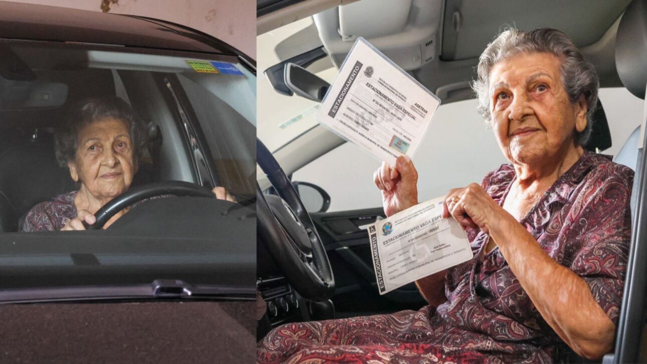 Anciana de 101 años renueva licencia en Detran-MS tras junta médica, sin multas, mantiene rutina al volante y garantiza habilitación válida hasta los 104.
