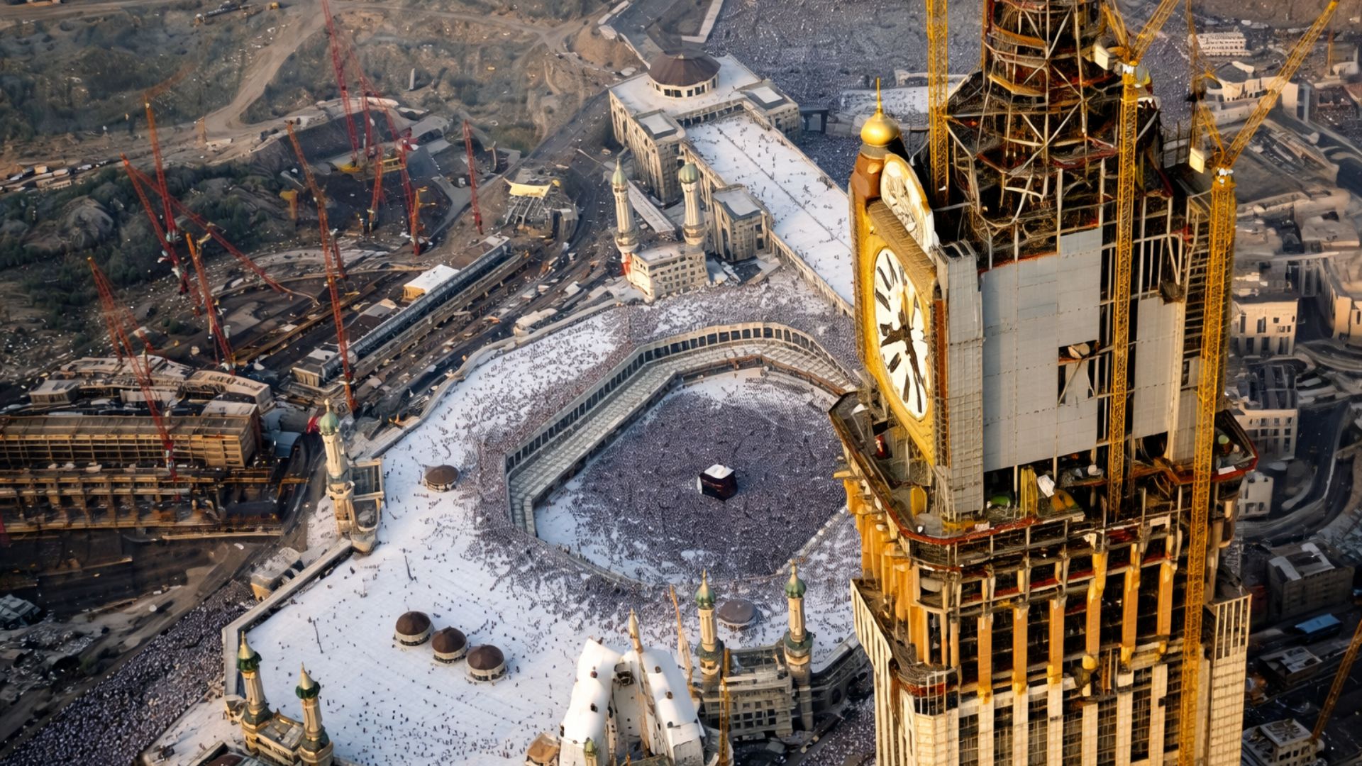 torre do relógio de Meca, Makkah Royal Clock Tower, Abraj Al Bait, engenharia islâmica, fibra de carbono, relógio gigante, construção em Meca, engenharia estrutural
