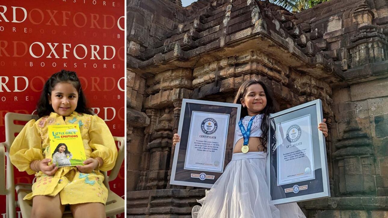 Niña india de 4 años entra al Guinness al publicar libro bilingüe y reaviva el debate sobre superdotação y exposición infantil.