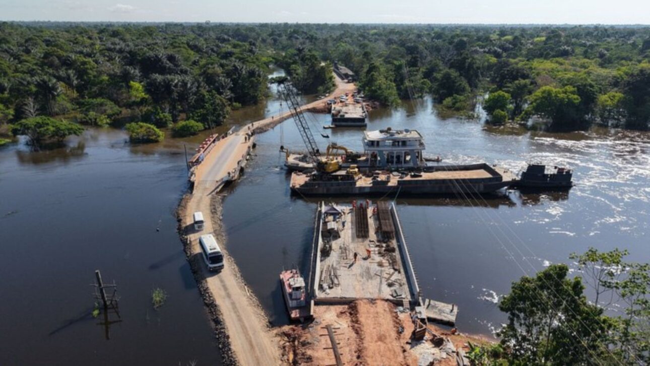 BR-319, puente Autaz-Mirim, DNIT, colapso de puente 2022, suelo débil Amazonas, reconstrucción de puente, infraestructura en Amazonas, inversión R$ 30 millones