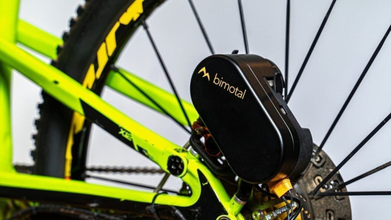 Kit Bimotal Elevate transforma bicicleta común en eléctrica con hasta 1.250 W, batería de 300 Wh y hasta 20 millas por carga, sin cambiar la rueda.