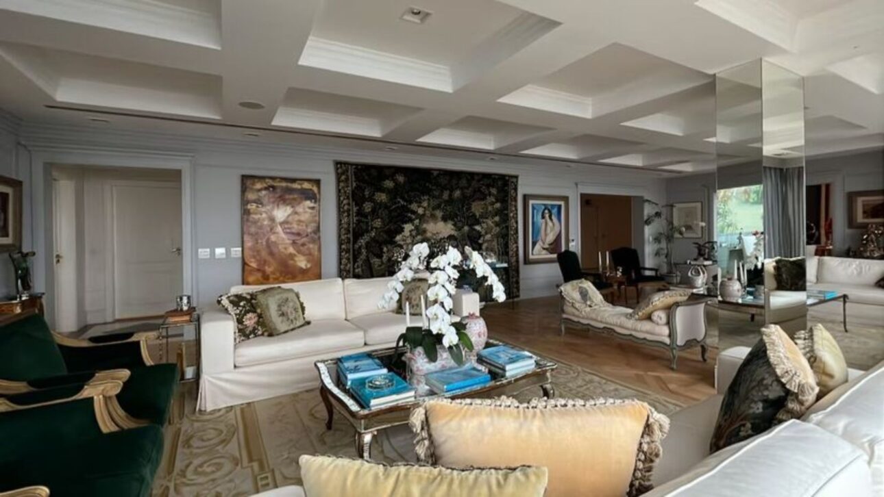 Neymar Pai compra triplex de 1.800 m² no Cidade Jardim por cerca de R$ 70 milhões; imóvel era de Luciana Gimenez e tem sete suítes.