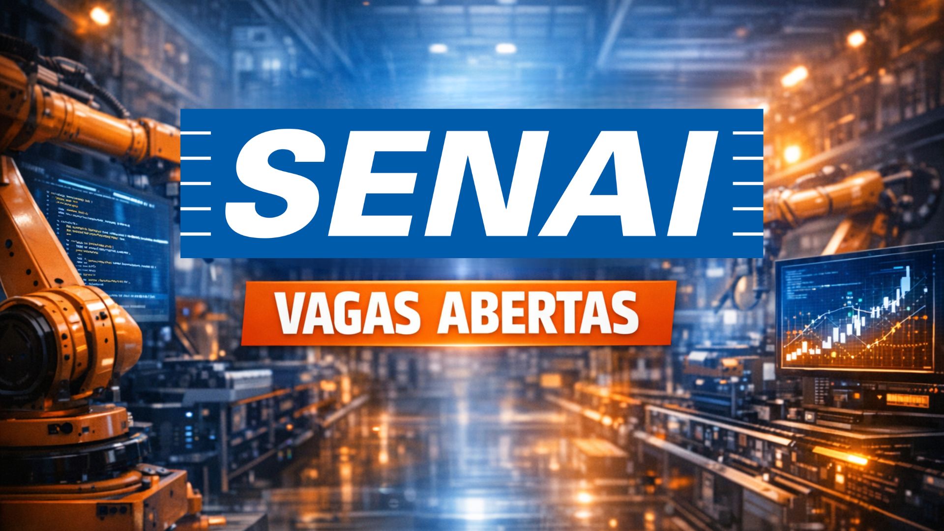 SENAI abre 500 vagas gratuitas em Inteligência Artificial Industrial com aulas online, certificado e foco em Python e machine learning.