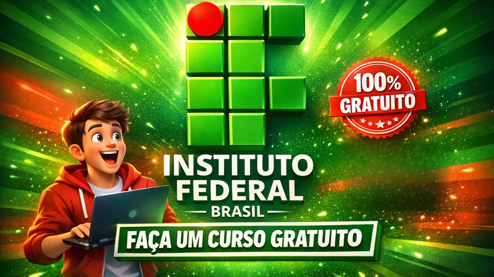 IFSP abre cursos gratuitos presenciais e EaD com até 40 vagas e seleção por ordem de inscrição; prazos seguem até março.