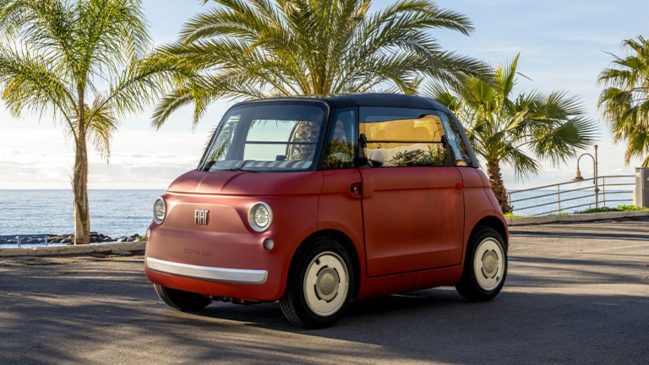 Fiat Topolino gana pantalla digital de 5,7”, autonomía de 75 km y precio inicial de 9.990 euros con opción por suscripción mensual.