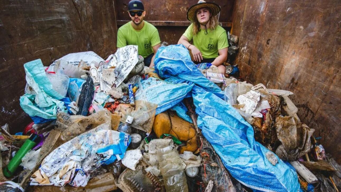 Embarcación OTTER intercepta plástico diariamente en Bali e integra recolección en el mar con triado de 47 residuos en tierra.