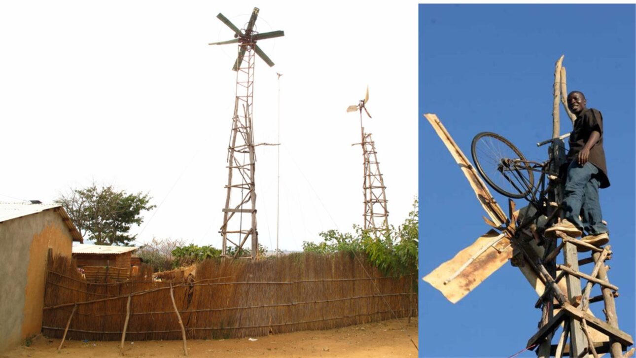 Joven de 14 años construye generador de viento con chatarra en Malawi, produce 12 volts y lleva electricidad a casa en medio de la crisis.
