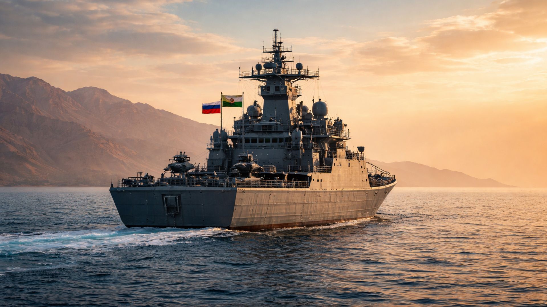 Rússia envia porta-helicópteros ao Irã e reforça tratado estratégico de 2025 com foco em defesa, energia e cooperação econômica.