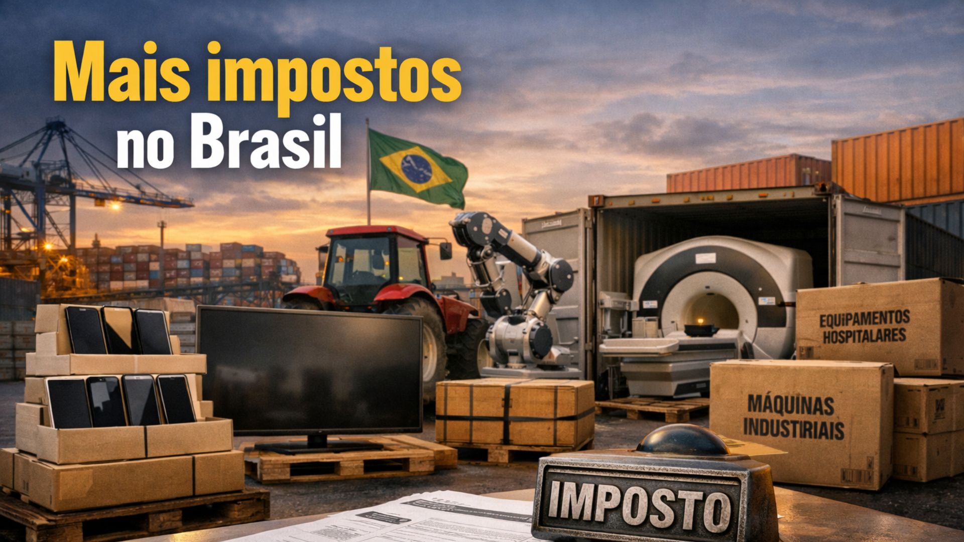 Governo eleva imposto de importação sobre mais de mil produtos, incluindo smartphones e máquinas, e reacende debate sobre preços e indústria.