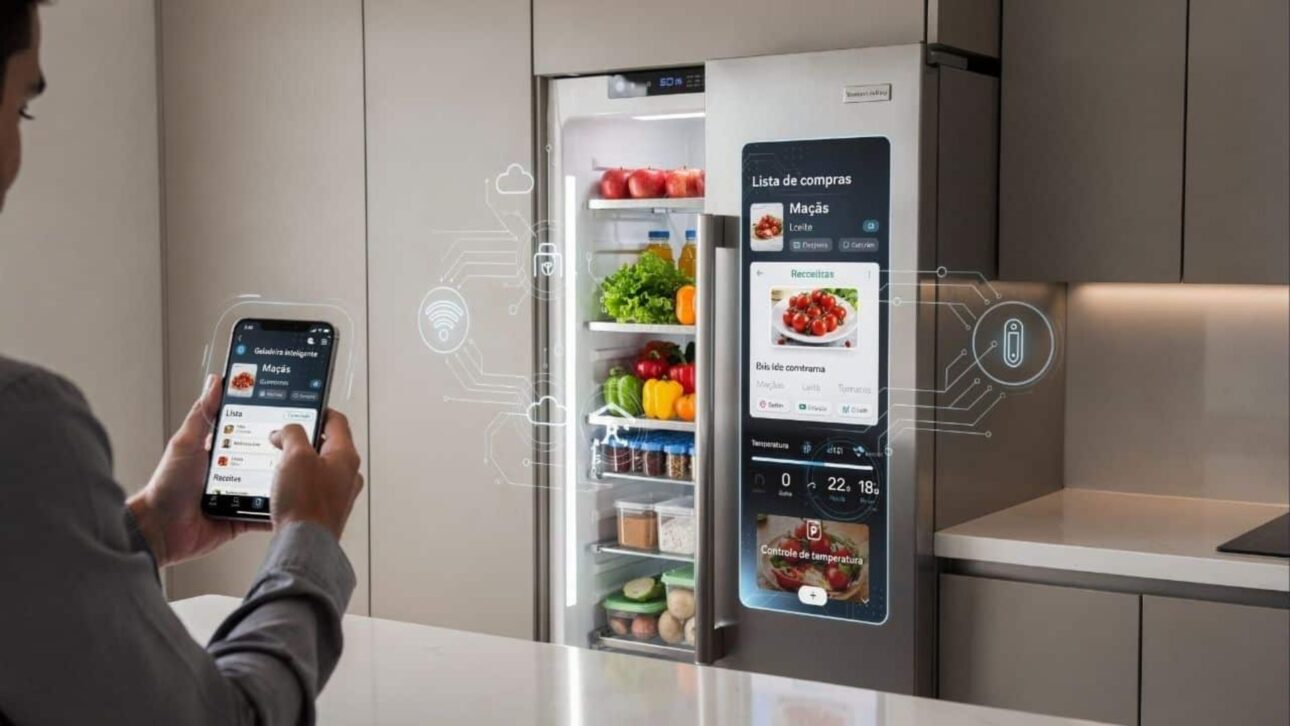 Refrigerador inteligente con IA, Wi-Fi y compresor inverter avanza en las ventas en Brasil y promete reducir desperdicio y energía.