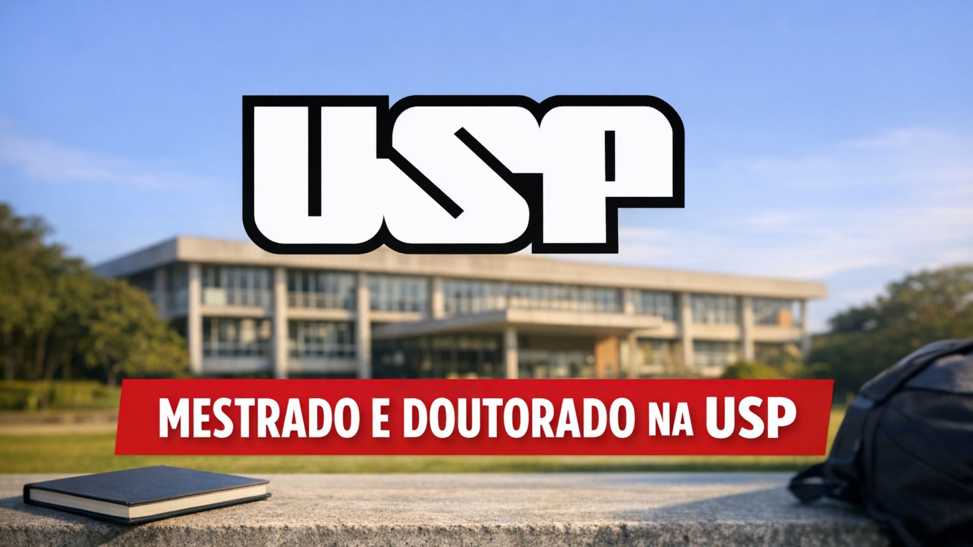 USP abre 27 vagas gratuitas para mestrado e doutorado em 2026. Inscrições de 4 a 19 de março e seleção em cinco etapas.