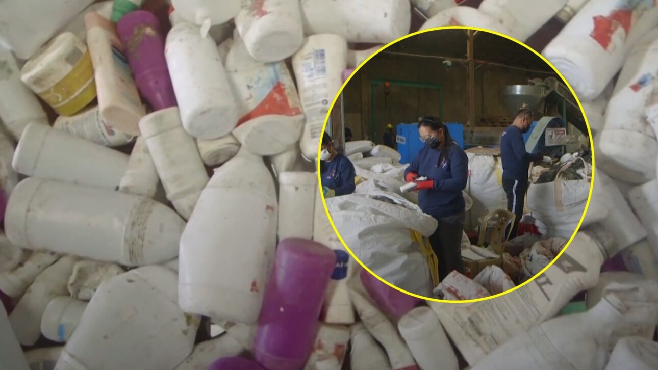 Refugio modular hecho con 460 kg de plástico reciclado queda listo en 1 hora, sin herramientas, y sigue patrones ligados a la ONU.