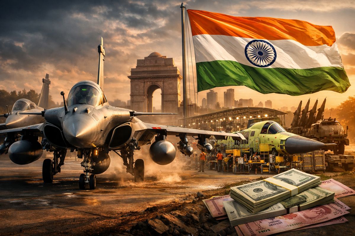 Índia aprova caças Rafale da França por US$ 39 bilhões, aciona Make in India com 30% local e acelera a guinada para reduzir dependência da Rússia, reposicionando indústria e defesa no sul asiático em 2026.