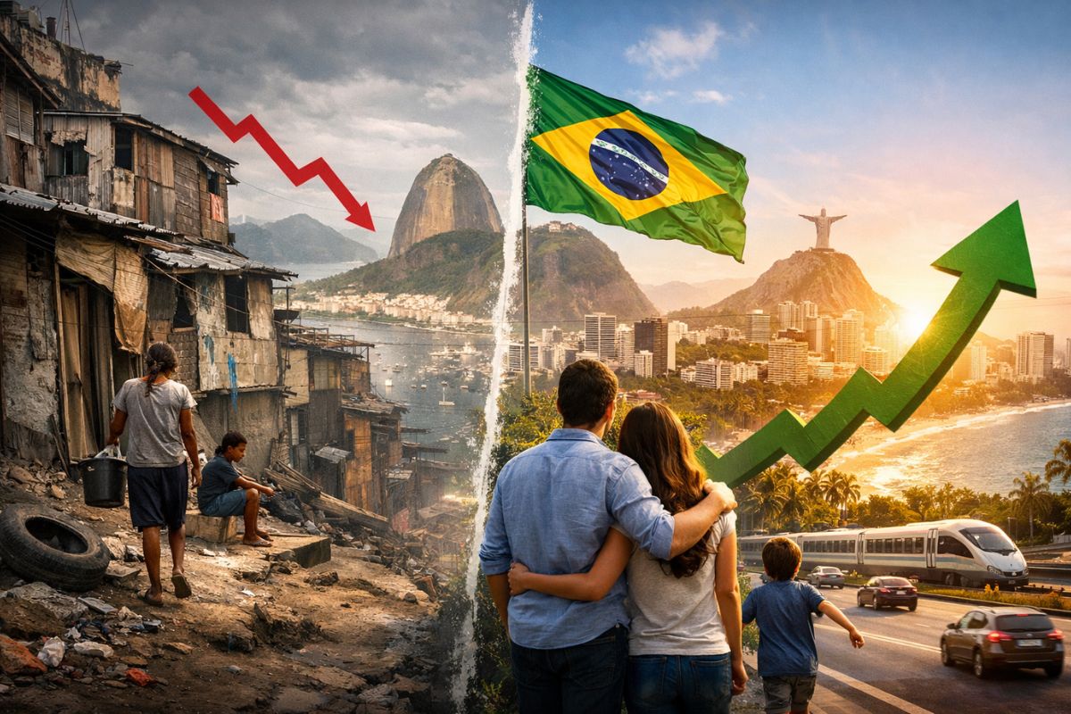 Brasil tem queda do Índice de Miséria puxada por desemprego, inflação e mercado de trabalho em 2026 e muda percepção econômica das famílias.