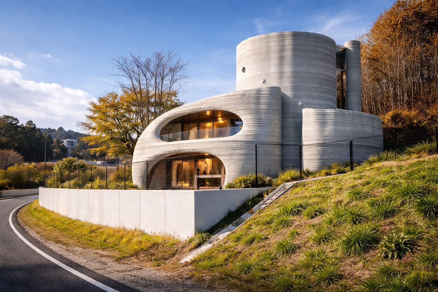 Japão aprova casa de dois andares impressa em 3D capaz de suportar terremotos