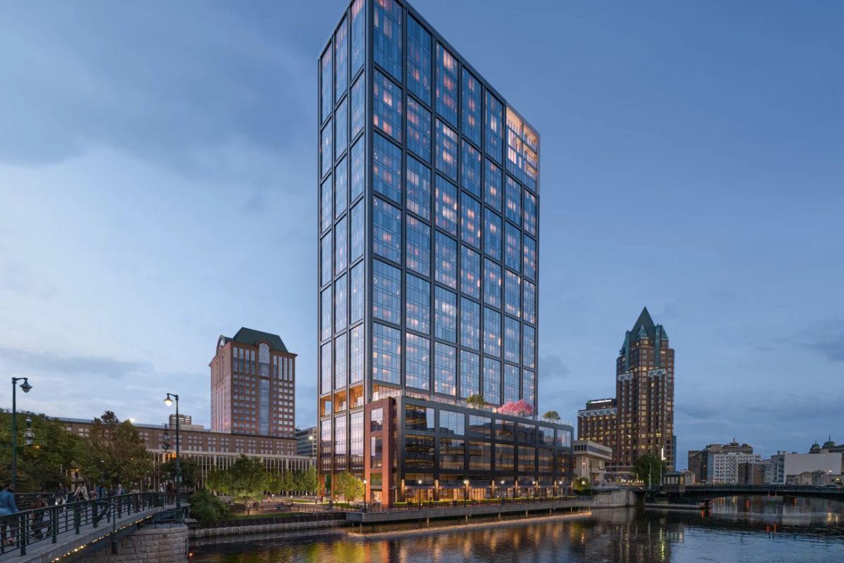 Milwaukee já abriga o maior prédio de madeira do mundo, tenta erguer torre ainda mais alta, mas tarifas, inflação e orçamento de US$ 700 milhões travam a obra e deixam futuro (2)