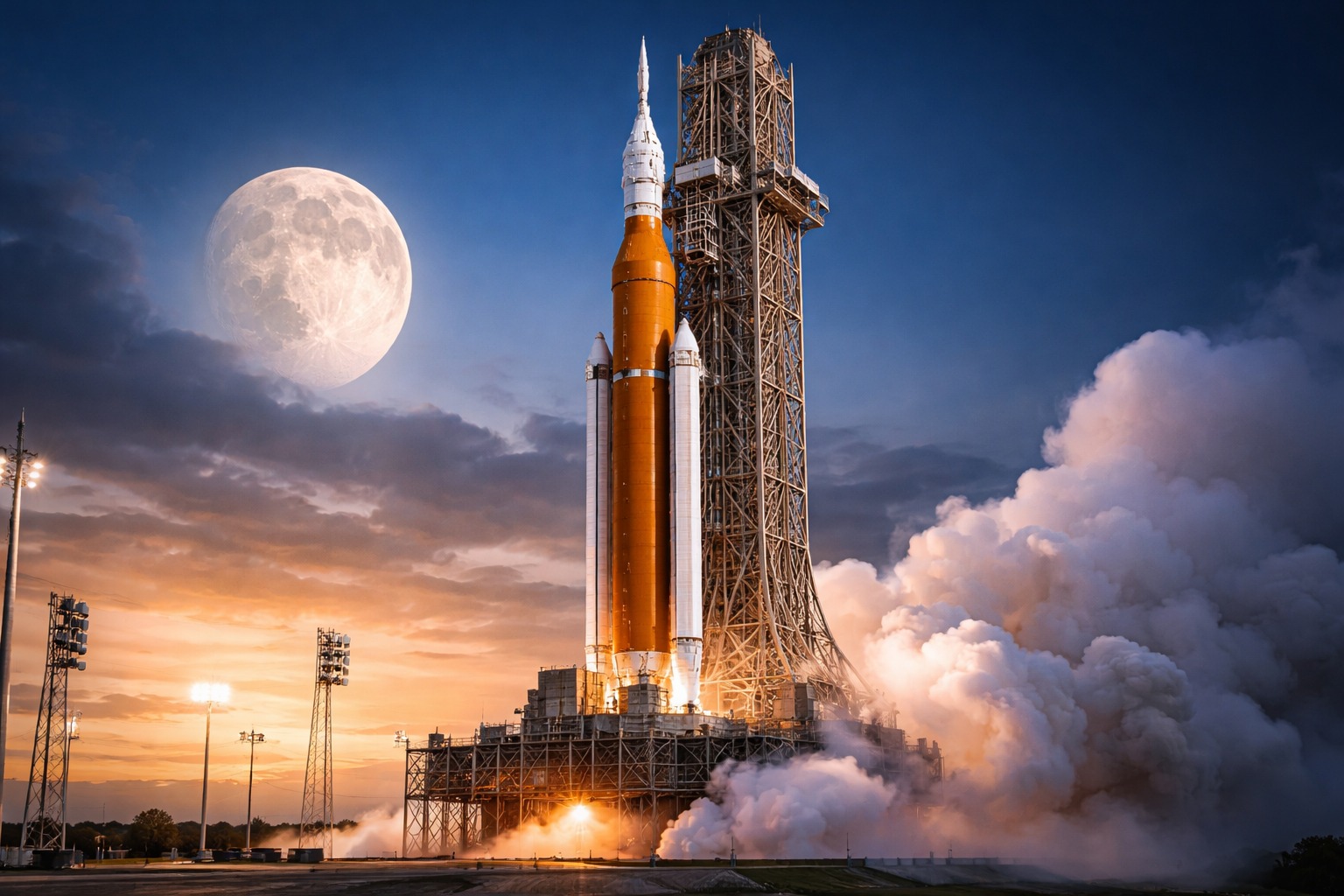 NASA registra vazamento acima de 16% no SLS, encerra teste e prepara novo ensaio da Artemis II com janela a partir de 3 de março.