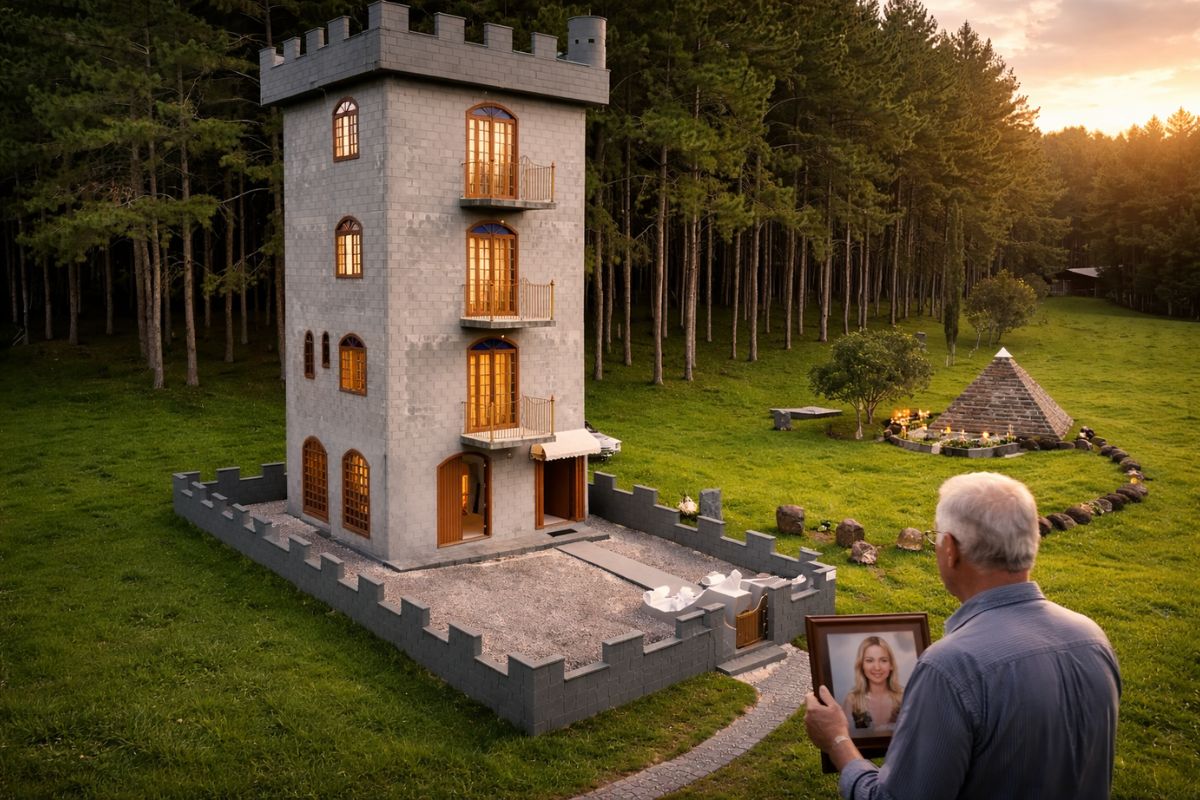 Em Taió, Santa Catarina, o castelo de cinco pavimentos erguido por um pai de 82 anos transforma números, símbolos e rotina em homenagem a Daís Bianca, unindo memória, arquitetura e objetos antigos em um espaço privado que ainda emociona.