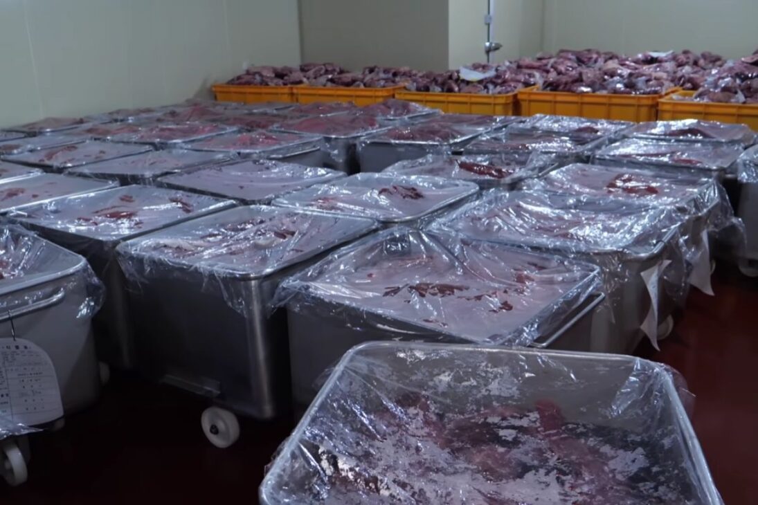 fábrica coreana en Incheon produce carne seca a escala y explica por qué la marinada, el secado y el detector de metales entran en el control del proceso antes del embalaje final.