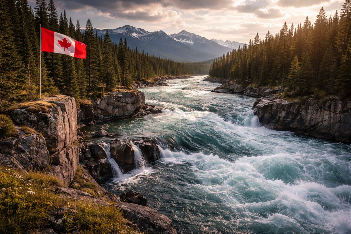 No rio mais caudaloso do Canadá, o Grande Lago dos Escravos alimenta o Ártico; permafrost e logística sazonal ajudam a entender por que projetos de energia e transporte travam no norte.
