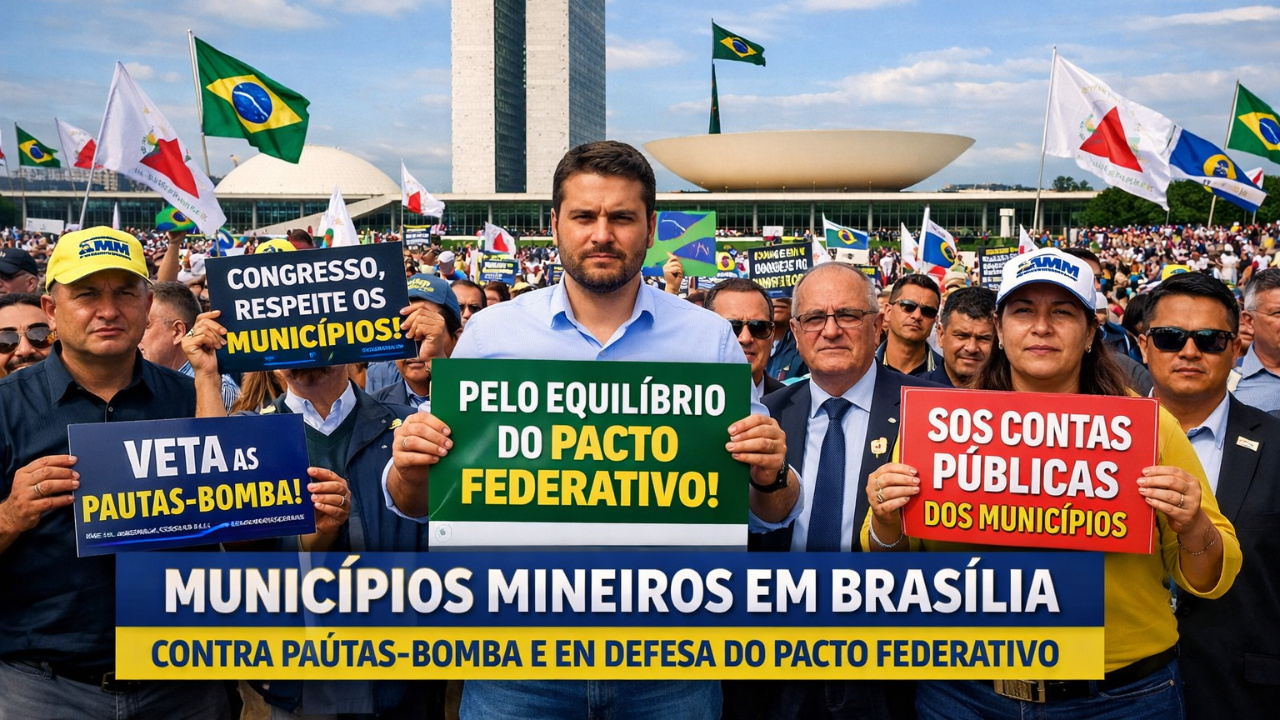 Municípios mineiros pedem revisão de pautas bomba no Congresso Nacional e defendem mudanças no pacto federativo.
