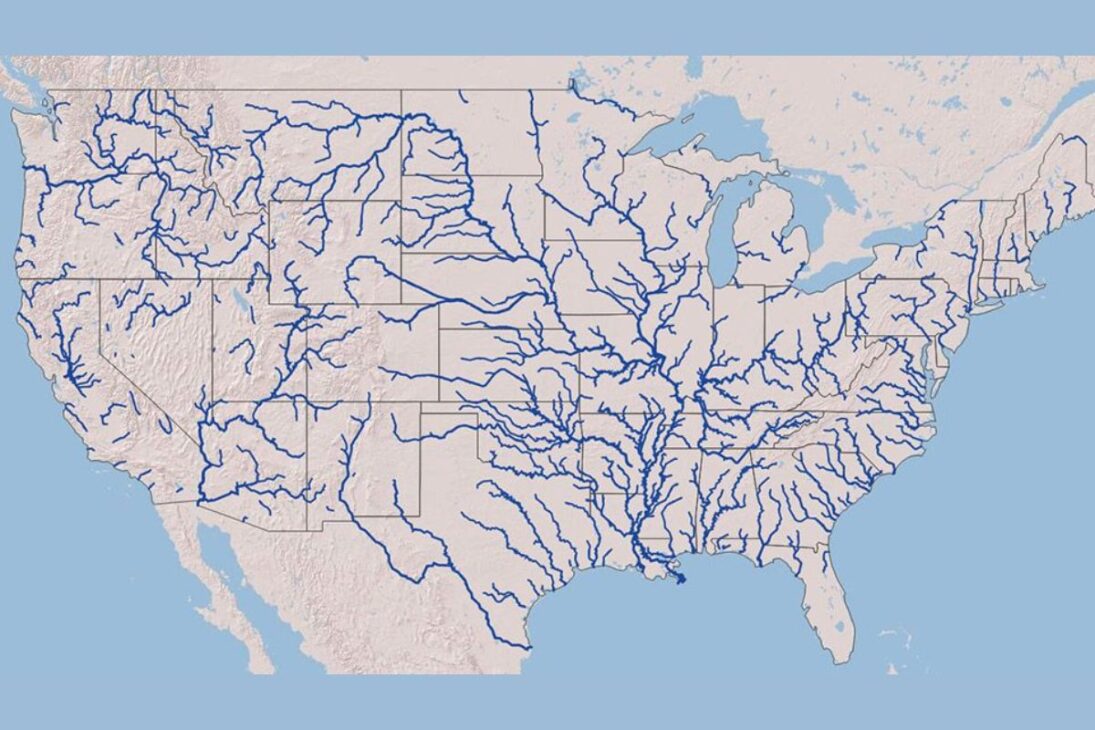 Estados Unidos concentran ríos, océanos, geografía y transporte en una combinación rara que reduce costos, acelera riqueza y ayuda a explicar por qué competir con esta potencia es tan difícil en escala histórica.