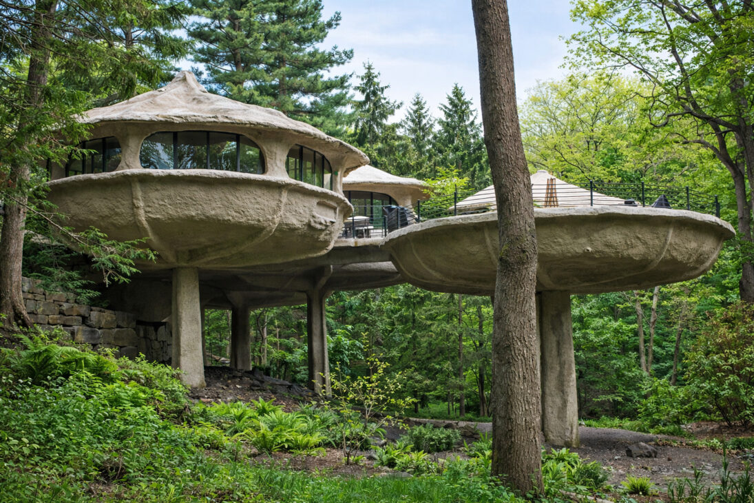 Pocos saben, pero la llamada Casa Hongo, en Estados Unidos, desafía patrones