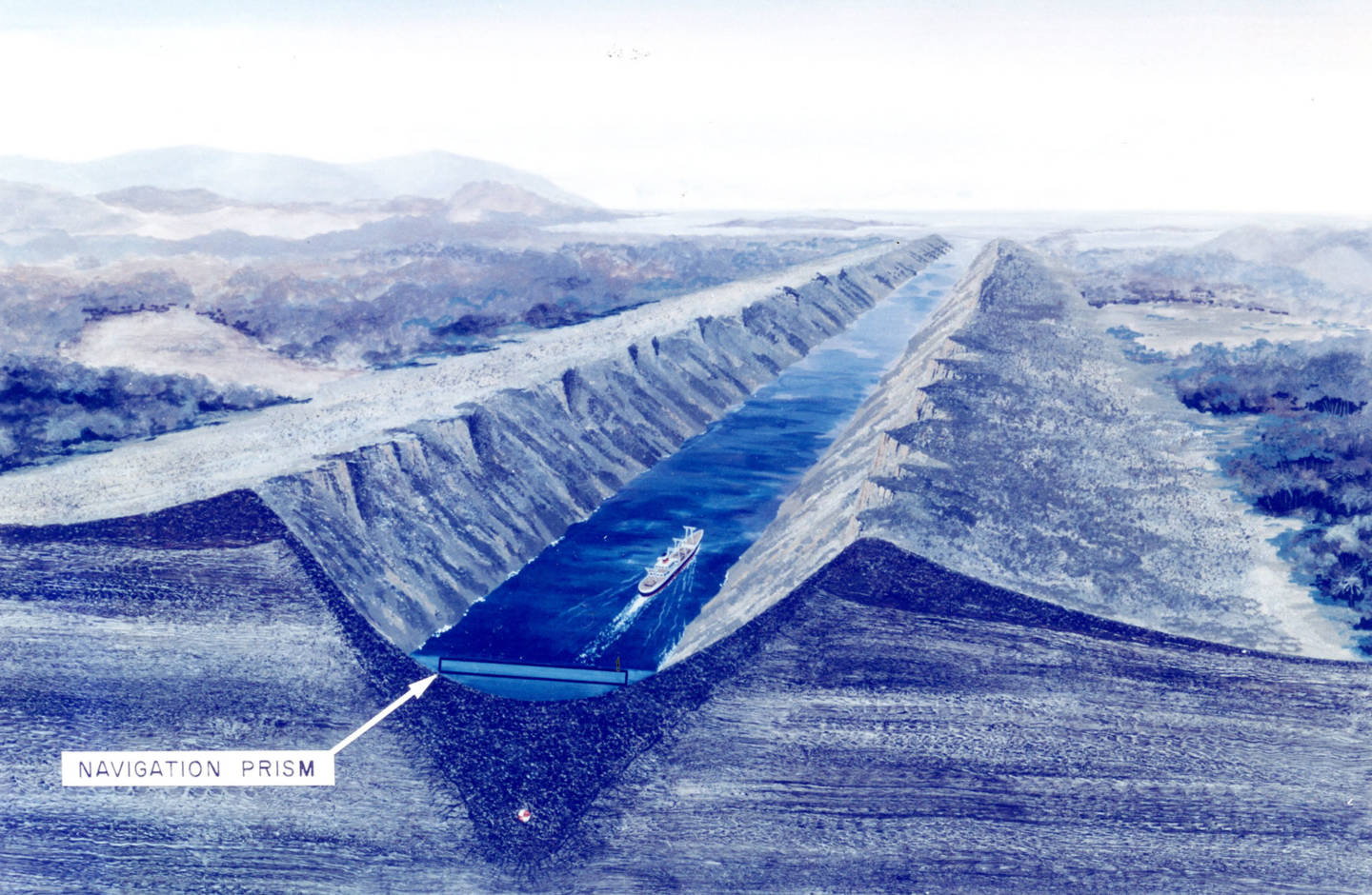 Explosões nucleares de até centenas de quilotons para mover milhões de toneladas de solo: o Project Plowshare foi o plano oficial dos EUA para usar bombas atômicas na escavação de portos, canais e megaobras civis durante a Guerra Fria