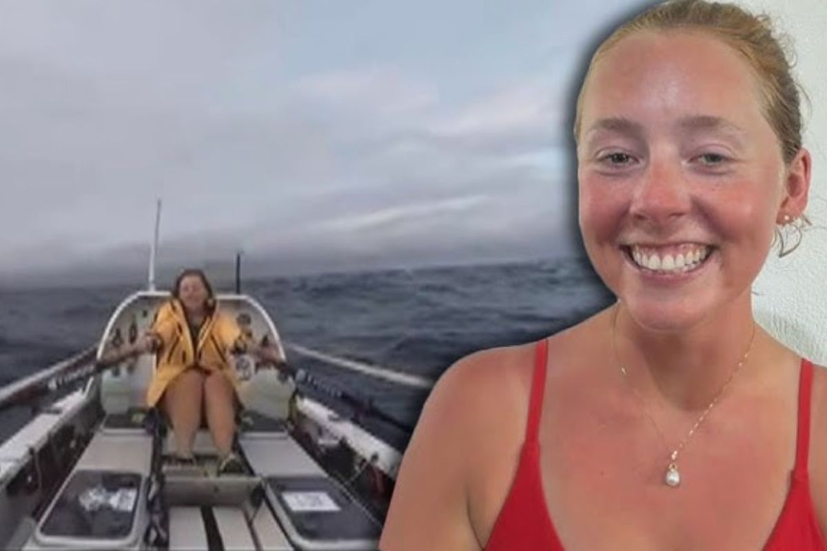 Remadora americana completa travessia de 4.800 km no Atlântico, cruza o oceano sozinha até Antígua e transforma o desafio em símbolo de resistência, superação e inspiração feminina.